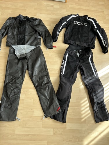 Motorrad anzug getragen - anzug, x