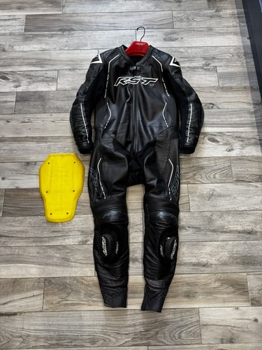 Rst lederkombi schwarz - s-1,